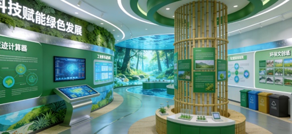 科技环保展厅的创新表达与理念传递