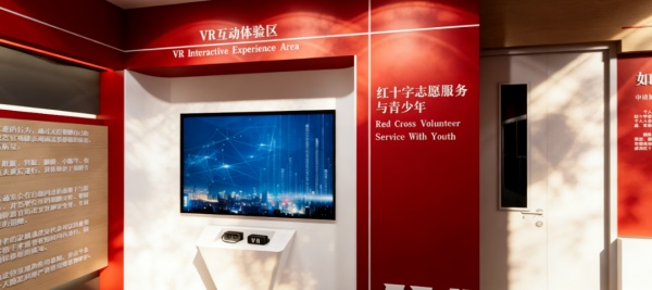 红十字会展厅的精神传承与人文表达