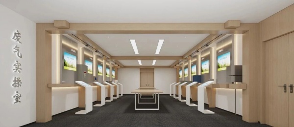 安溪瀚蓝固废展厅走进 “生态即生活”环保展厅的「自然共生」设计