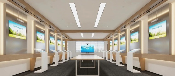 安溪瀚蓝固废展厅走进 “生态即生活”环保展厅的「自然共生」设计