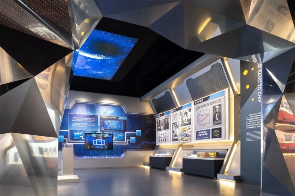 中科实验科技化展厅设计