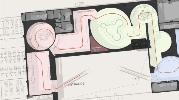 哈尔滨智能产业园展厅体验设计