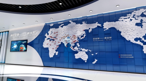 新乡智慧经开城市客厅布展方案