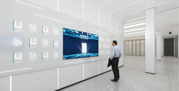 上海电力科技有限公司企业展厅设计