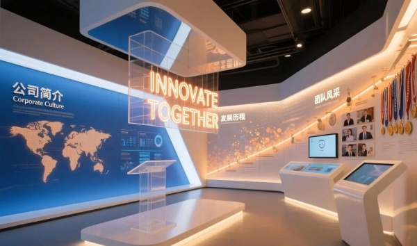 光影之间，让企业展厅故事可感可知