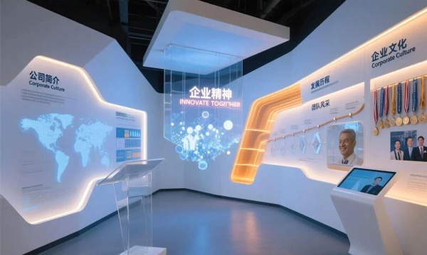 光影之间，让企业展厅故事可感可知