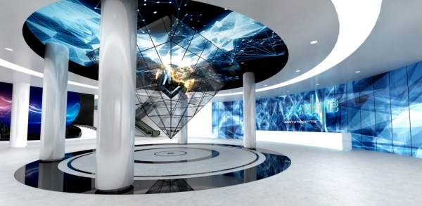 能源企业展厅硬核实力直接拉满