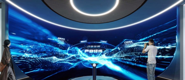 展厅展馆中常用的4种蓝色系