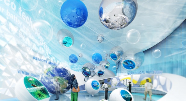 展厅展馆中常用的4种蓝色系