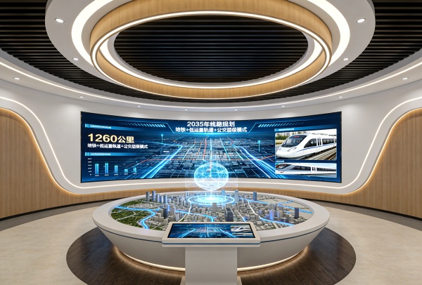以轨为脉，向新而行郑州地铁全新数字展厅全景呈现