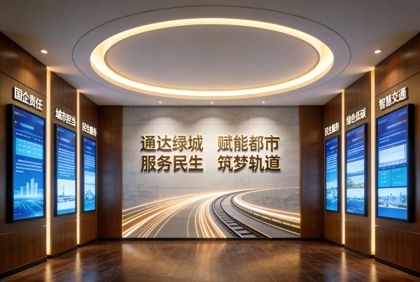 以轨为脉，向新而行郑州地铁全新数字展厅全景呈现