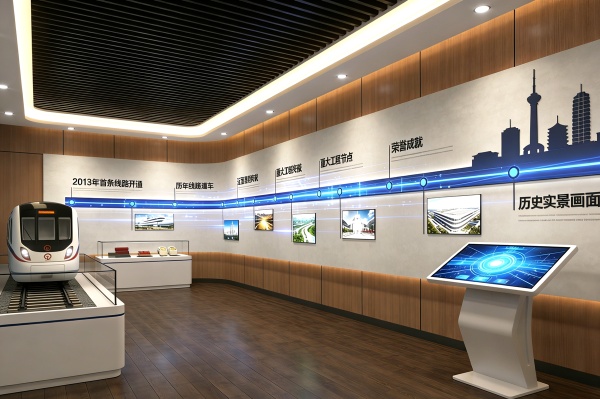 以轨为脉，向新而行郑州地铁全新数字展厅全景呈现