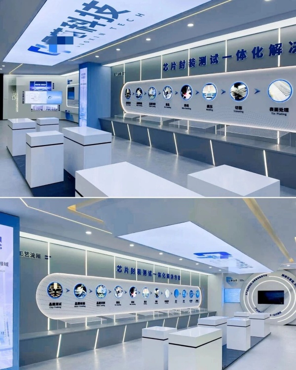 半导体企业展厅设计项目