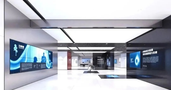 极简科技风展厅：用空间语言对话未来