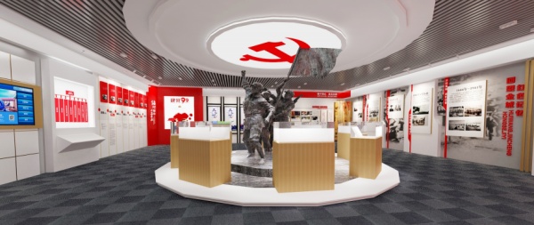 兰州党建活动中心展厅设计