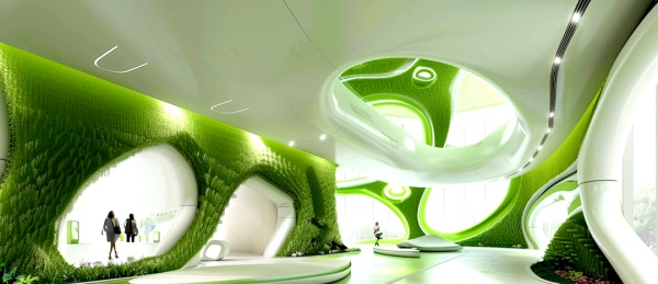 绿科融合！解锁展厅设计新未来