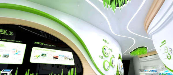 绿科融合！解锁展厅设计新未来