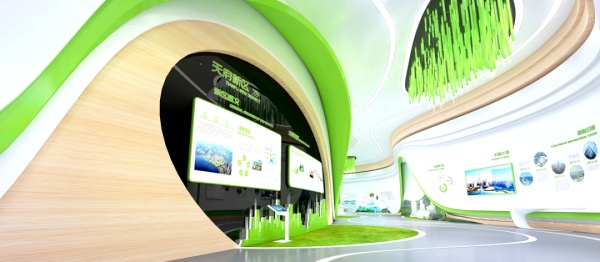 绿科融合！解锁展厅设计新未来