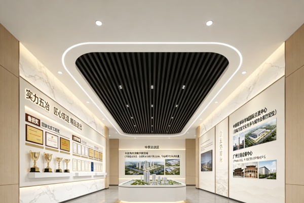 筑梦航空港-匠心映中原—中国五冶郑州航空港展厅规划设计方案