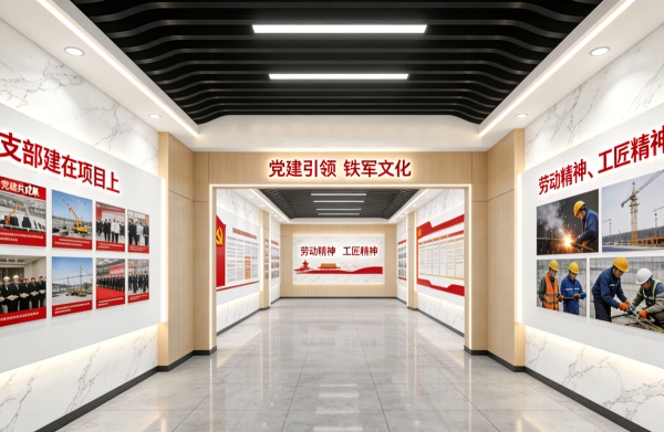 筑梦航空港-匠心映中原—中国五冶郑州航空港展厅规划设计方案