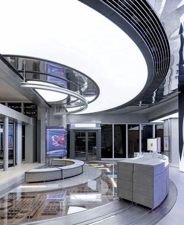 设计趋势引领｜未来展厅新范式：未来感科技空间重塑宇宙级沉浸体验