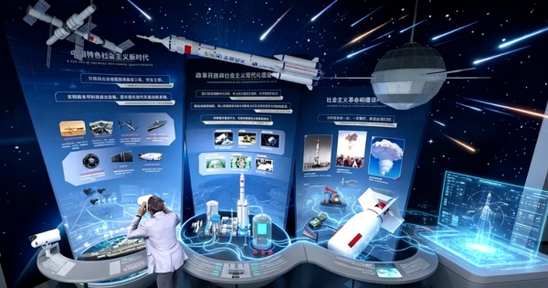 逐梦星河：沉浸式航天航空展厅的星际漫游之旅