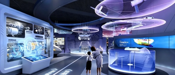逐梦星河：沉浸式航天航空展厅的星际漫游之旅