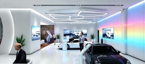 电驭未来：沉浸式电动汽车展厅的设计新美学