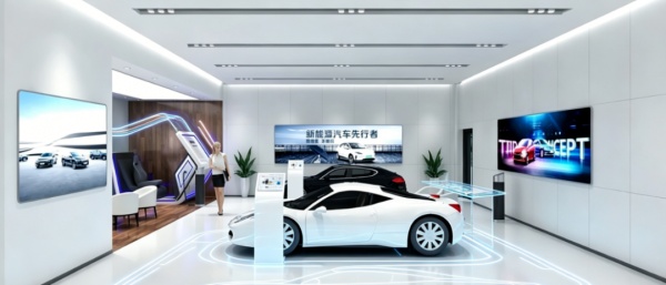 电驭未来：沉浸式电动汽车展厅的设计新美学