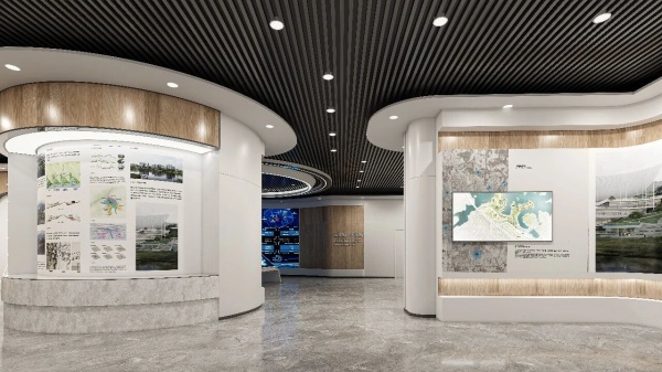 筑梦科创高地 | 慧谷湖科创小镇展示厅，解锁城市未来新图景