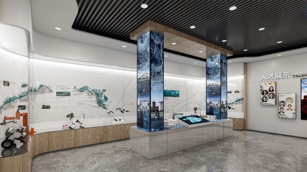 筑梦科创高地 | 慧谷湖科创小镇展示厅，解锁城市未来新图景