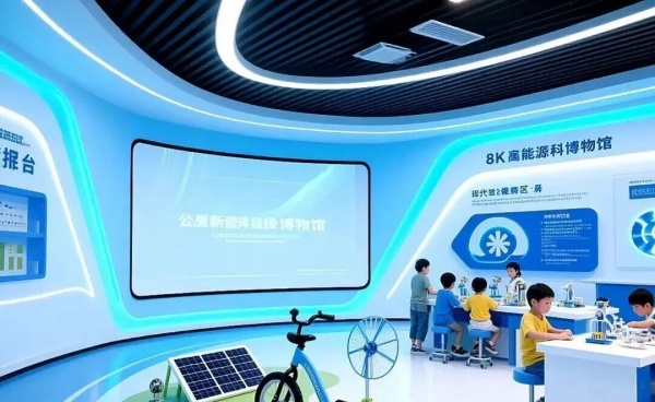科技筑梦・能源新生——新能源博物馆展厅设计