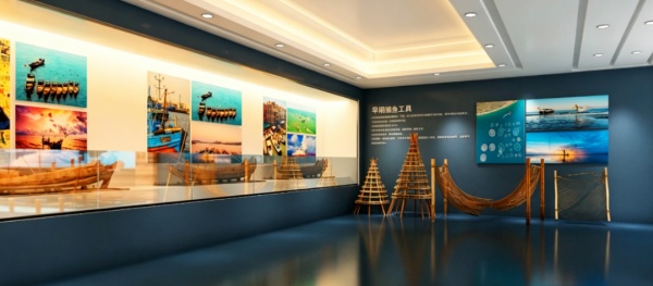 渔韵逐光：沉浸式渔业展厅的设计奇遇