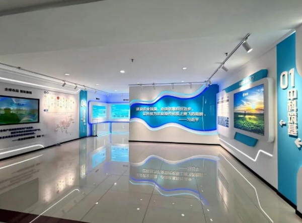 中秾生物科技企业展厅设计