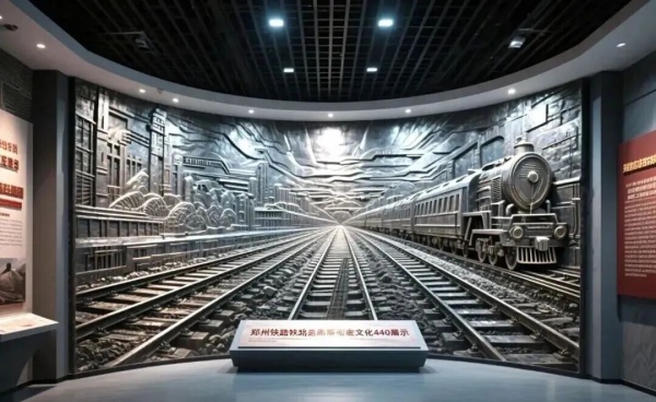 一眼震撼！这座企业展厅藏着中国铁路的百年荣光