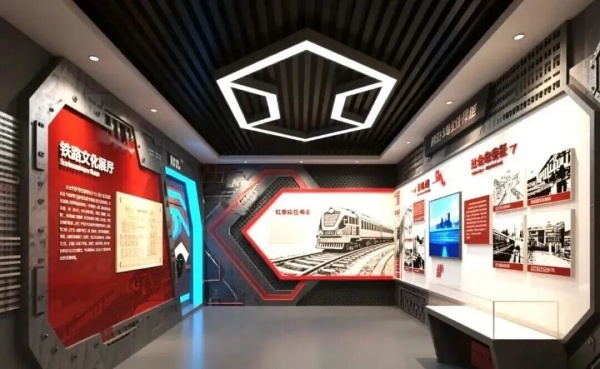 一眼震撼！这座企业展厅藏着中国铁路的百年荣光