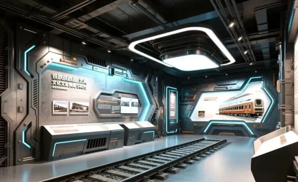 一眼震撼！这座企业展厅藏着中国铁路的百年荣光