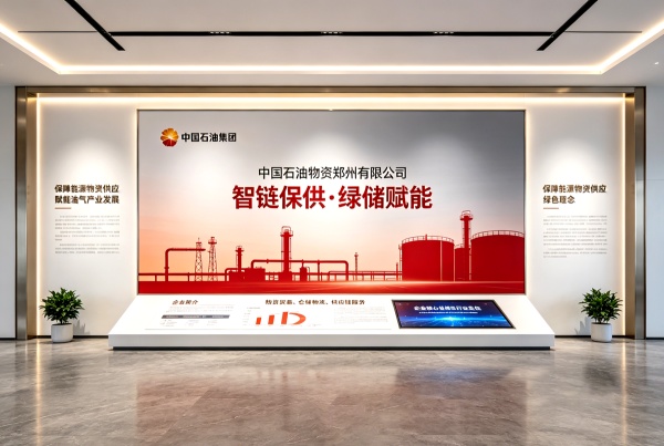 中国石油物资分公司展厅设计方案重磅出炉！