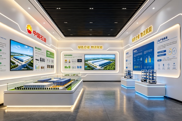 中国石油物资分公司展厅设计方案重磅出炉！