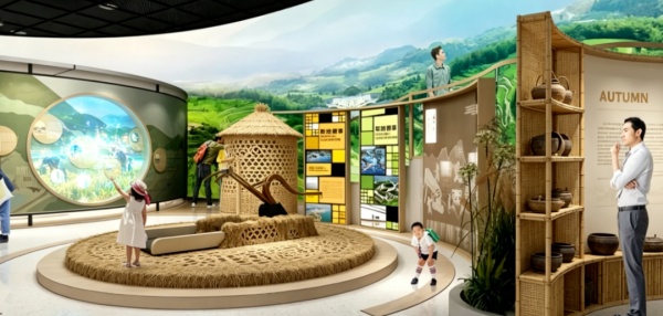 梯叠山河：沉浸式梯田馆的农耕文化叙事