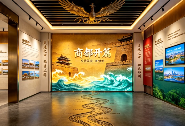 藏韵商都 焕新文旅｜文旅投展厅设计 解锁城市文化新窗口