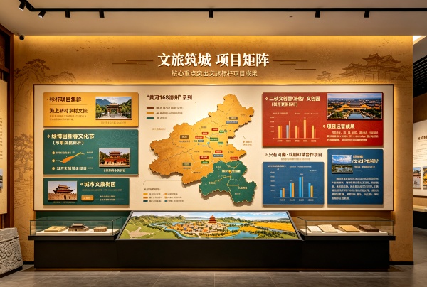藏韵商都 焕新文旅｜文旅投展厅设计 解锁城市文化新窗口