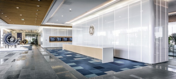 多元化的办公展厅IGE上海办公室展厅设计