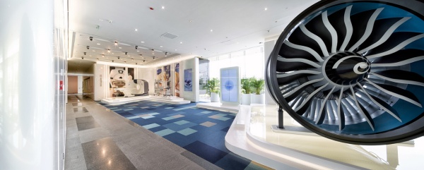 多元化的办公展厅IGE上海办公室展厅设计