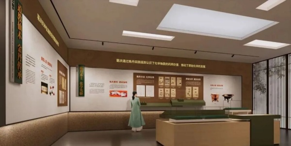 中医药名人文化主题展厅400㎡