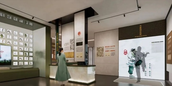 中医药名人文化主题展厅400㎡