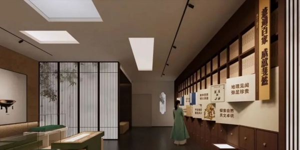 中医药名人文化主题展厅400㎡