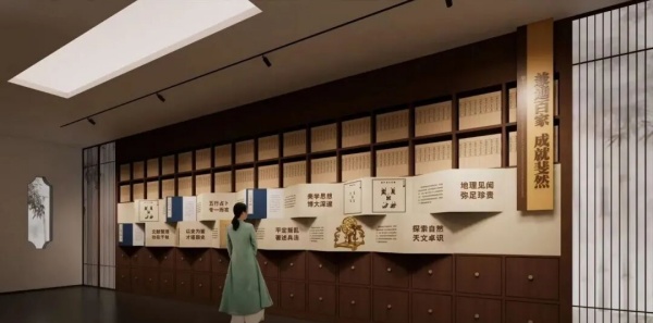 中医药名人文化主题展厅400㎡
