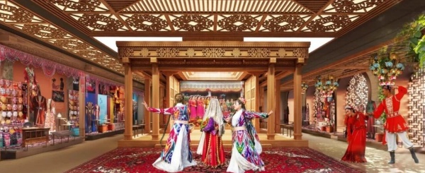 少数民族服饰文化：优秀场景布景